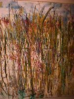 Campo argentino - Realizado 
      en mdf , técnica mixta de 2.00 x 2.00m. 