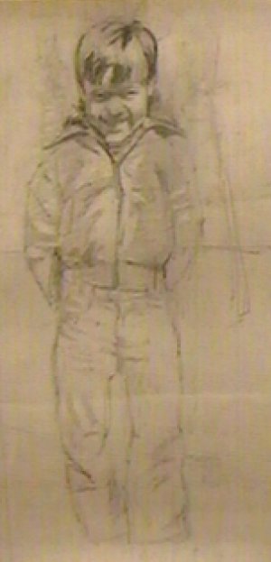 Daniel - 1997 - Grafito s/papel 0.70x0.50