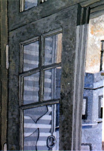 Ventana Sur - 1999 - Acrílico s/cartón 0.35x0.50