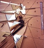 Fractalidad - Madera, cartn y metal, 70x55, Ao 2000