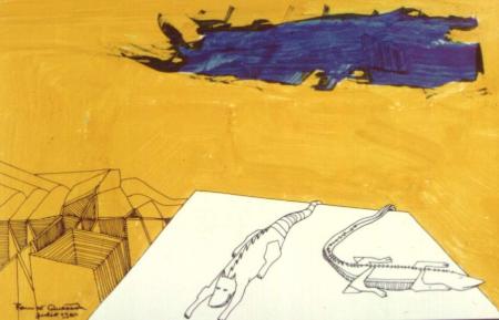 Lagartijas al sol - 1980 - Tintas - A4