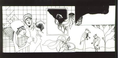 Malas compaias- 1979 - Tintas - 0.30x0.50