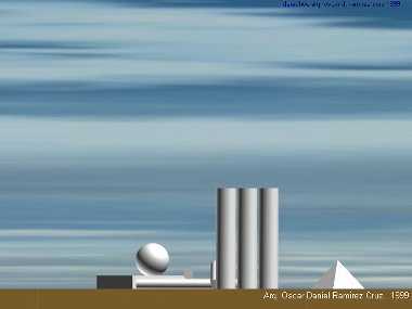 Playa 1 - 1999 - Escultura virtual.