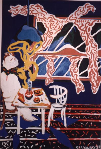 Pensamientos - 1997 - Acrlico s/tela 1.70x1.20