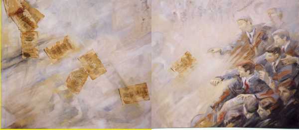 Slo poesa, óleo s/tela, 2.10x 1.00, Ao 1997