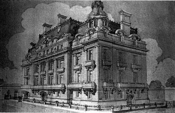 Residencia urbana - boceto